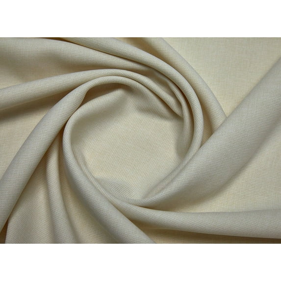 Zelouf Checker Crepe , Sewing, DIY, Crafts Fabric by the Yard, Beige, 10 Yard
