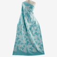 thumbnail image 1 of Zelouf Cherry All Over Embroidery Scuba  , Sewing, DIY, Crafts Fabric by the Yard, Aqua Wing, 1 Yard, 1 of 3