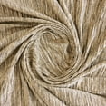 thumbnail image 1 of Zelouf Cindy Crushed Foil Knit  , Sewing, DIY, Crafts Fabric by the Yard, Sand/gold, 1 Yard, 1 of 2