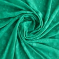 thumbnail image 1 of Zelouf Circle Jrq Lurex Chiffon  , Sewing, DIY, Crafts Fabric by the Yard, Dazzling Jade, 3 Yard, 1 of 3