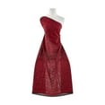 thumbnail image 1 of Zelouf Coco Patter Lace  , Sewing, DIY, Crafts Fabric by the Yard, Majestic Scarle, 1 Yard, 1 of 2
