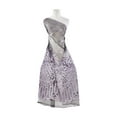 thumbnail image 1 of Zelouf Coco Wildflower Lace Embroidery  , Sewing, DIY, Crafts Fabric by the Yard, Lilac/black, 3 Yard, 1 of 2