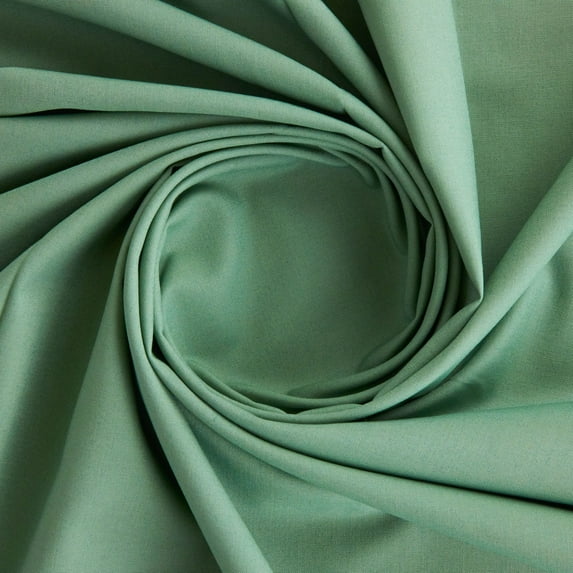 Zelouf Cotton Plain Weave , Sewing, DIY, Crafts Fabric by the Yard, Sage, 3 Yard