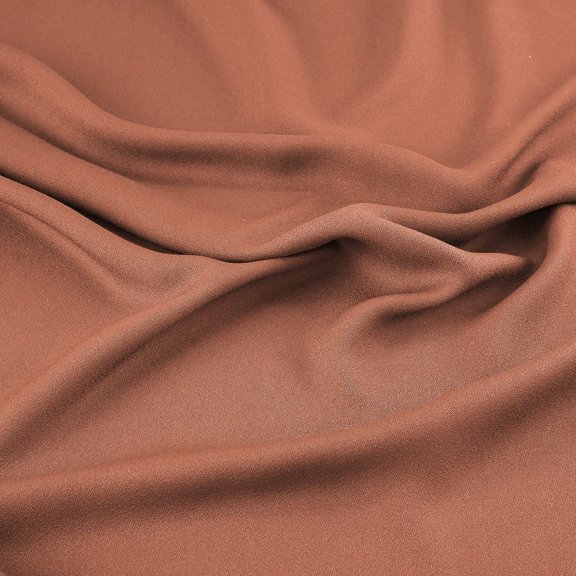 Zelouf Crepe Back Satin , Sewing, DIY, Crafts Fabric by the Yard, Blush Sunrise, 7 Yard