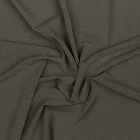Zelouf Crepe Jersey Knit , Sewing, DIY, Crafts Fabric by the Yard, Misty Taupe, 20 Yard