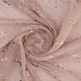 thumbnail image 1 of Zelouf Crinkled Metallic Mesh  , Sewing, DIY, Crafts Fabric by the Yard, Blush/blush, 20 Yard, 1 of 2
