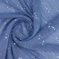 thumbnail image 1 of Zelouf Crinkled Metallic Mesh  , Sewing, DIY, Crafts Fabric by the Yard, River/aqua, 10 Yard, 1 of 2