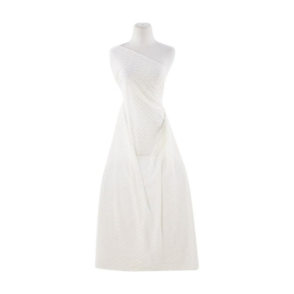 Zelouf Crochet Print  , Sewing, DIY, Crafts Fabric by the Yard, 111 Owht, 3 Yard