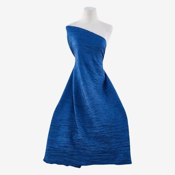 Zelouf Crushed Stretch Taffeta , Sewing, DIY, Crafts Fabric by the Yard, Atlantic Honor, 5 Yard