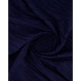 thumbnail image 1 of Zelouf Crushed Stretch Taffeta , Sewing, DIY, Crafts Fabric by the Yard, Winter Navy, 20 Yard, 1 of 2
