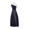 thumbnail image 1 of Zelouf Daisy Stretch Lace , Sewing, DIY, Crafts Fabric by the Yard, Love Navy, 5 Yard, 1 of 2