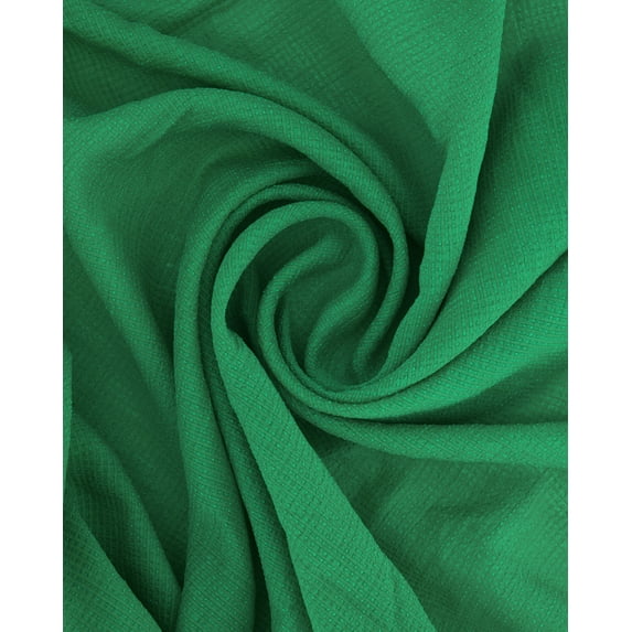Zelouf Dallas Textured Check , Sewing, DIY, Crafts Fabric by the Yard, Emerald, 3 Yard