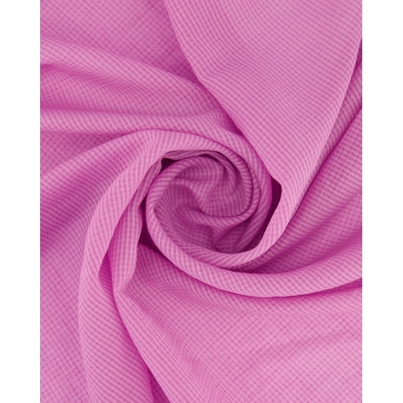 Zelouf Dallas Textured Check , Sewing, DIY, Crafts Fabric by the Yard, Orchid, 3 Yard