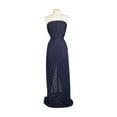 thumbnail image 1 of Zelouf Daphne Diamond Tricot Knit  , Sewing, DIY, Crafts Fabric by the Yard, Luminous Navy, 10 Yard, 1 of 3