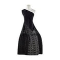 thumbnail image 1 of Zelouf Darling Cotton Lace  , Sewing, DIY, Crafts Fabric by the Yard, 999 Black, 7 Yard, 1 of 2