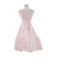 thumbnail image 1 of Zelouf Dash Lace  , Sewing, DIY, Crafts Fabric by the Yard, Pink Whisper, 7 Yard, 1 of 2