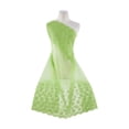 thumbnail image 1 of Zelouf Dbl Bdr Flower & Leaves Embroidery Cut Scallop  , Sewing, DIY, Crafts Fabric by the Yard, Key Lime Pie, 1 Yard, 1 of 2