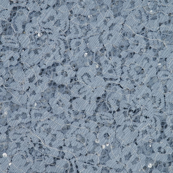 Zelouf Dela Floral Corded Lace W/ Sequins , Sewing, DIY, Crafts Fabric by the Yard, , 3 Yard