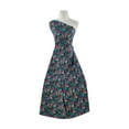 thumbnail image 1 of Zelouf Delilah Floral Print Crepe , Sewing, DIY, Crafts Fabric by the Yard, 347 Fchsa/azure, 20 Yard, 1 of 2