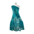 thumbnail image 1 of Zelouf Delora Sequin Lace  , Sewing, DIY, Crafts Fabric by the Yard, Majestic Emerald, 50 Yard, 1 of 2