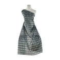 thumbnail image 1 of Zelouf Diamond Grid W/hologram Dots On Organza  , Sewing, DIY, Crafts Fabric by the Yard, Shimmer Seafoam, 1 Yard, 1 of 2