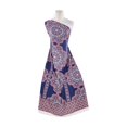 thumbnail image 1 of Zelouf Digital Sample On Belle Crepe  , Sewing, DIY, Crafts Fabric by the Yard, 437 Navy/blush, 3 Yard, 1 of 2