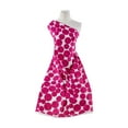 thumbnail image 1 of Zelouf Dots Cosmo Print  , Sewing, DIY, Crafts Fabric by the Yard, 131 Wht/fush, 7 Yard, 1 of 2