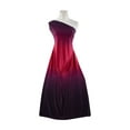thumbnail image 1 of Zelouf Double Ombre Crystal Knit  , Sewing, DIY, Crafts Fabric by the Yard, Red Gem/navy, 20 Yard, 1 of 2