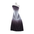 thumbnail image 1 of Zelouf Double Ombre Nouveau Knit  , Sewing, DIY, Crafts Fabric by the Yard, Dark Grey/blk, 20 Yard, 1 of 2