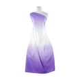 thumbnail image 1 of Zelouf Double Ombre On Shantung  , Sewing, DIY, Crafts Fabric by the Yard, Lilac/wht/lilac, 5 Yard, 1 of 2