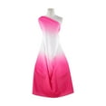 thumbnail image 1 of Zelouf Double Ombre On Shantung  , Sewing, DIY, Crafts Fabric by the Yard, Pink/wht/pink, 20 Yard, 1 of 2