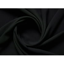 Zelouf Electra Crepe  , Sewing, DIY, Crafts Fabric by the Yard, Black, 3 Yard