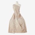 thumbnail image 1 of Zelouf Everly Corded Floral Lace  , Sewing, DIY, Crafts Fabric by the Yard, Almond Mystery, 10 Yard, 1 of 2