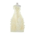 thumbnail image 1 of Zelouf Falling Flowers On Tulle  , Sewing, DIY, Crafts Fabric by the Yard, Baby Yellow, 1 Yard, 1 of 2