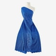 thumbnail image 1 of Zelouf Fancy Lace Trans Glitter , Sewing, DIY, Crafts Fabric by the Yard, Brilliant Cobalt, 7 Yard, 1 of 2