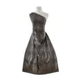 thumbnail image 1 of Zelouf Fancy Printed Leather , Sewing, DIY, Crafts Fabric by the Yard, Brown Taup, 1 Yard, 1 of 2
