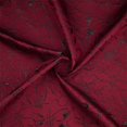 thumbnail image 1 of Zelouf Fanya Floral Metallic Jacquard  , Sewing, DIY, Crafts Fabric by the Yard, Crimson, 3 Yard, 1 of 5