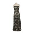 thumbnail image 1 of Zelouf Floral Foil Yoryu Clip-Dot  , Sewing, DIY, Crafts Fabric by the Yard, Black/iron, 1 Yard, 1 of 3