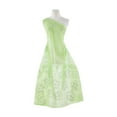 thumbnail image 1 of Zelouf Flower Glitter With Hologram On Tulle  , Sewing, DIY, Crafts Fabric by the Yard, Lime Petal, 7 Yard, 1 of 2