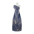 thumbnail image 1 of Zelouf Foggy Foil Chiffon  , Sewing, DIY, Crafts Fabric by the Yard, Denim/gold, 5 Yard, 1 of 2