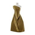 thumbnail image 1 of Zelouf Foggy Foil Danielle Stretch Satin  , Sewing, DIY, Crafts Fabric by the Yard, Olive Mix/gold, 5 Yard, 1 of 2