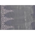 thumbnail image 1 of Zelouf Full Bloom Metallic Single Border Mesh  , Sewing, DIY, Crafts Fabric by the Yard, Black/blush, 1 Yard, 1 of 2