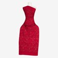 thumbnail image 1 of Zelouf Gardenelle Glitter Sequins Embroidery Scuba  , Sewing, DIY, Crafts Fabric by the Yard, Ruby Delight, 7 Yard, 1 of 1