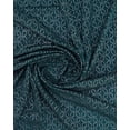 thumbnail image 1 of Zelouf Geo Glitter On Slinky Knit  , Sewing, DIY, Crafts Fabric by the Yard, Lush Pine/steel, 5 Yard, 1 of 2