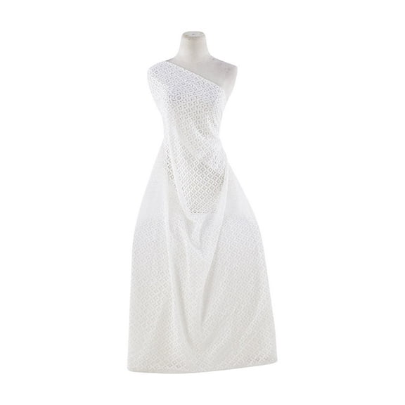 Zelouf Georgie Lace  , Sewing, DIY, Crafts Fabric by the Yard, 111 White, 3 Yard