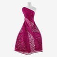 thumbnail image 1 of Zelouf Glazed Lace  , Sewing, DIY, Crafts Fabric by the Yard, Orchid Delight, 7 Yard, 1 of 2