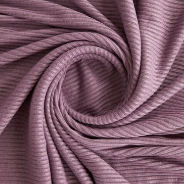 Zelouf Gretel Variegated Ribbed Sweater  , Sewing, DIY, Crafts Fabric by the Yard, Iris, 3 Yard