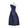 thumbnail image 1 of Zelouf Harbor Floral Lace W/clear Coating  , Sewing, DIY, Crafts Fabric by the Yard, Navy Honor, 3 Yard, 1 of 2