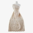 thumbnail image 1 of Zelouf Harmony Lace W/ Sequins  , Sewing, DIY, Crafts Fabric by the Yard, Champagne/nude, 5 Yard, 1 of 2