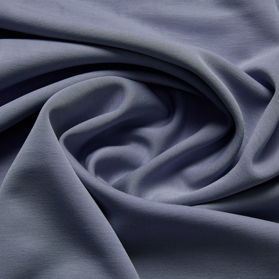 Zelouf Harvest Poly Modal Scuba , Sewing, DIY, Crafts Fabric by the Yard, Dusty Blue, 20 Yard